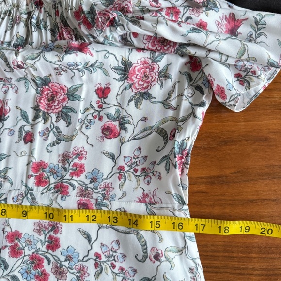 Rebecca Taylor Esmee Floral Dress silk blend size 8 - Picture 15 of 16